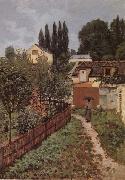 Alfred Sisley Garden Path in Louveciennes